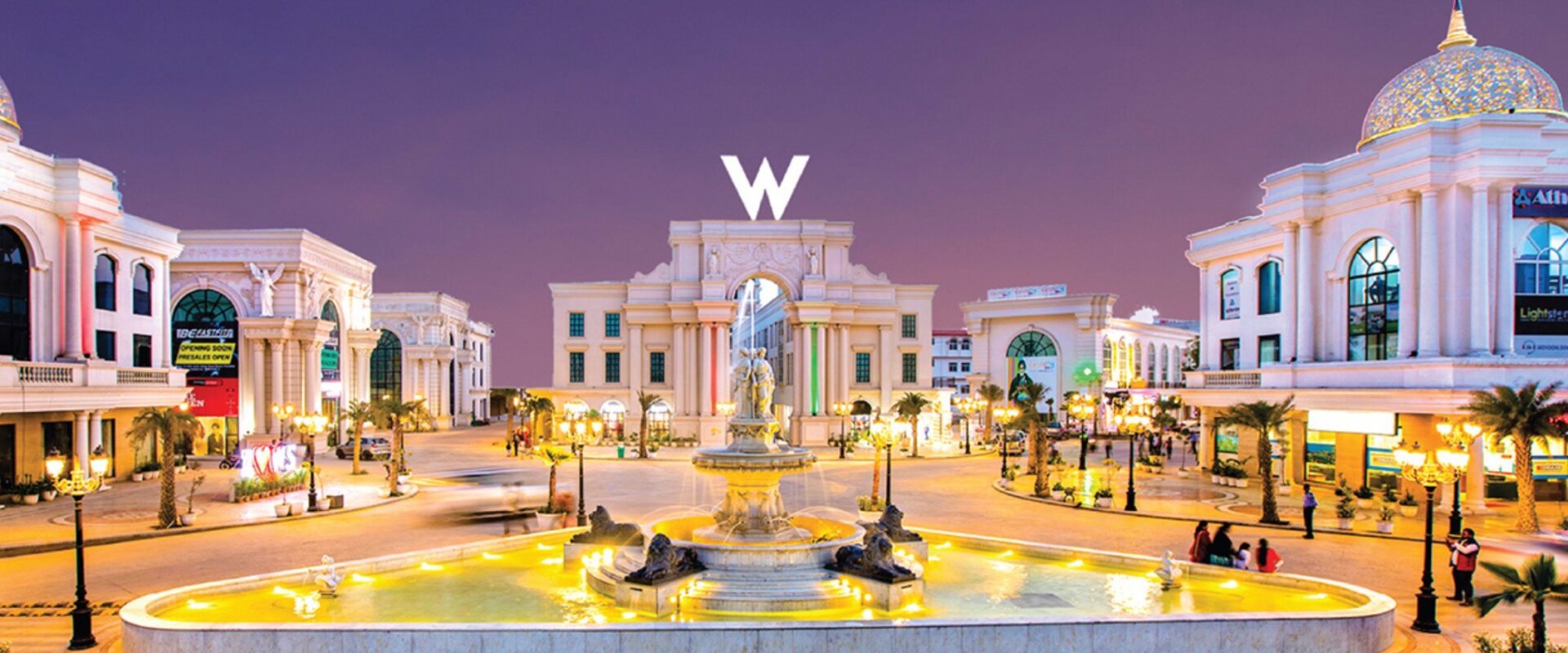 Premium high-street commercial spaces for sale in Omaxe World Street Faridabad