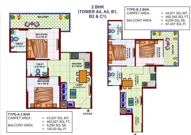 Vashisth Heights 3BHK