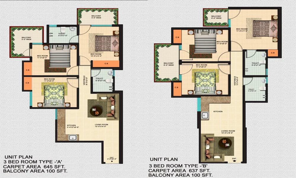 Auric Affordable 3 BHK