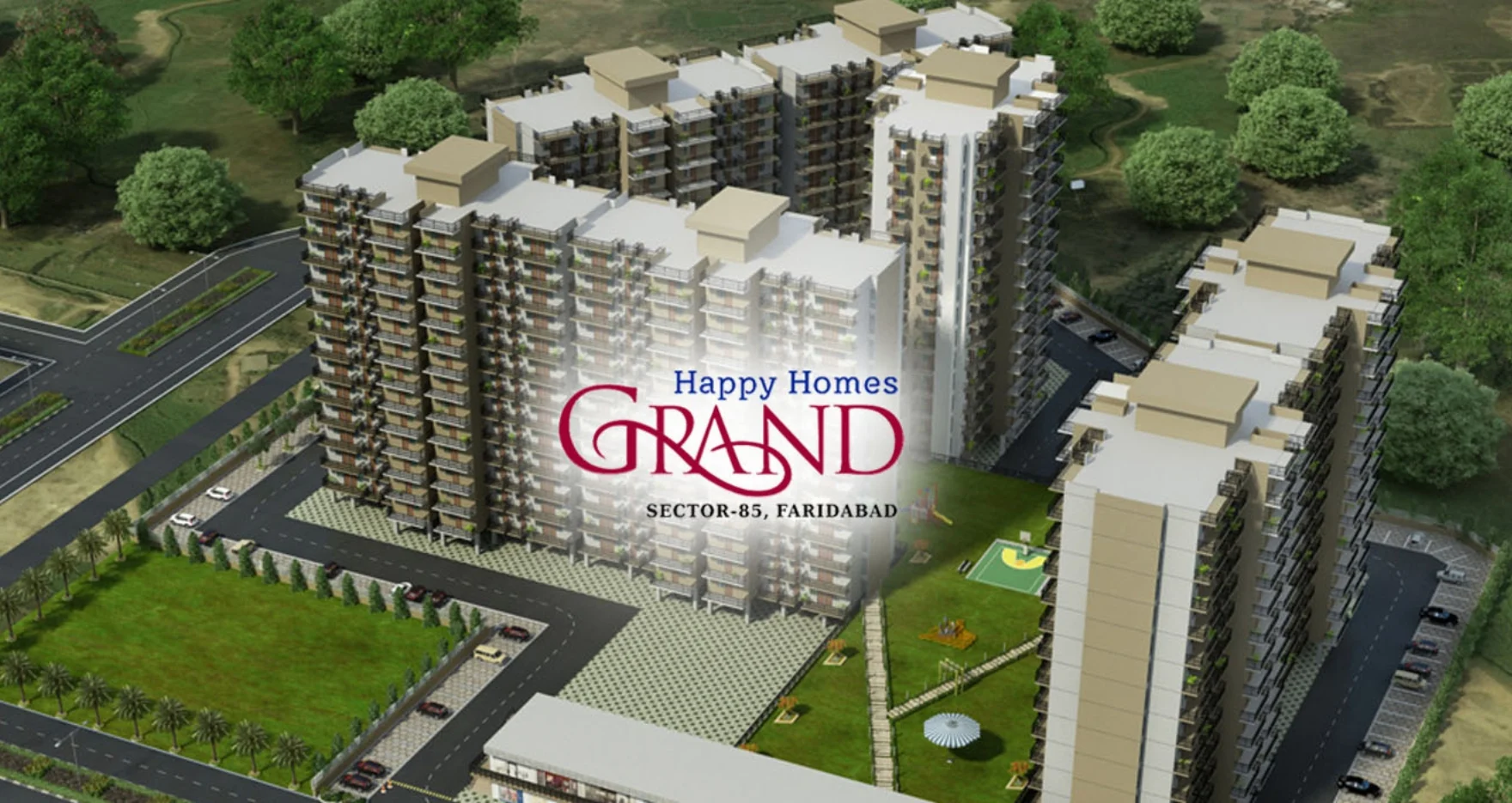 Affordable 2BHK 3BHK flats for investment in Adore Happy Homes Grand Faridabad