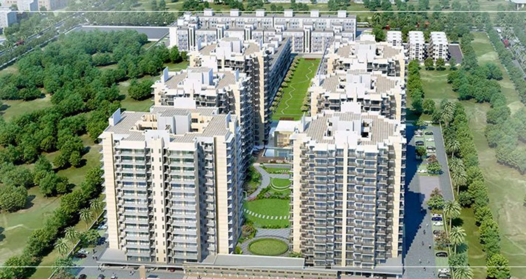 Ready to move 3BHK apartments in RPS Auria Sector 88 Faridabad