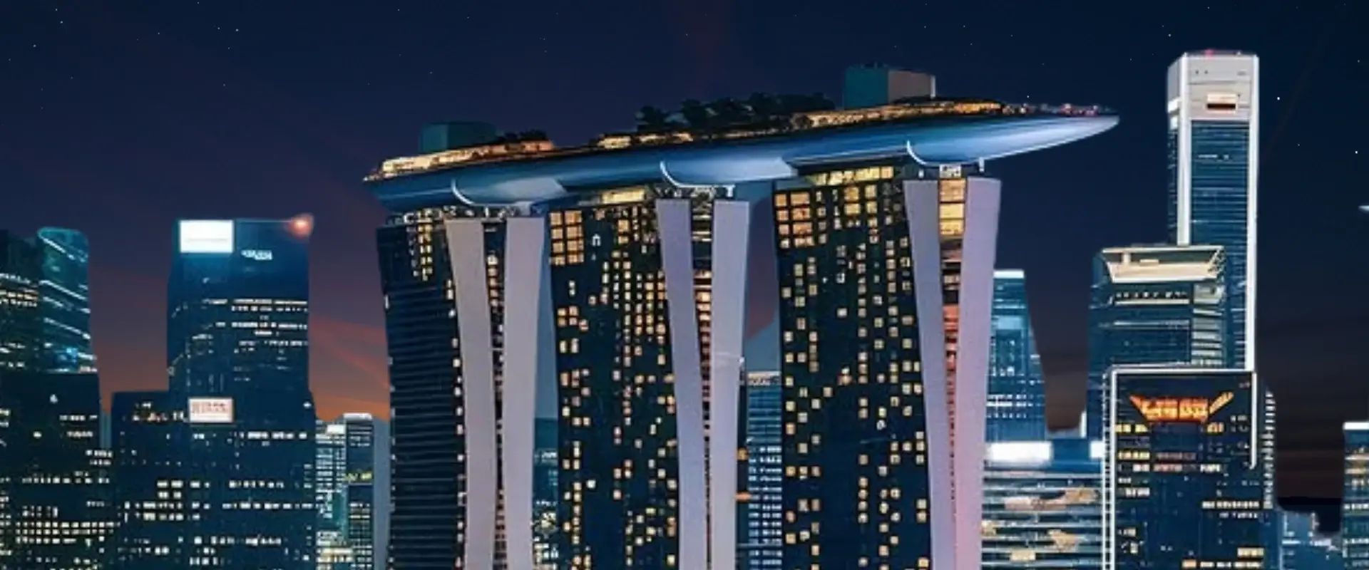 Architectural design inspired by Singapore at Omaxe World Street