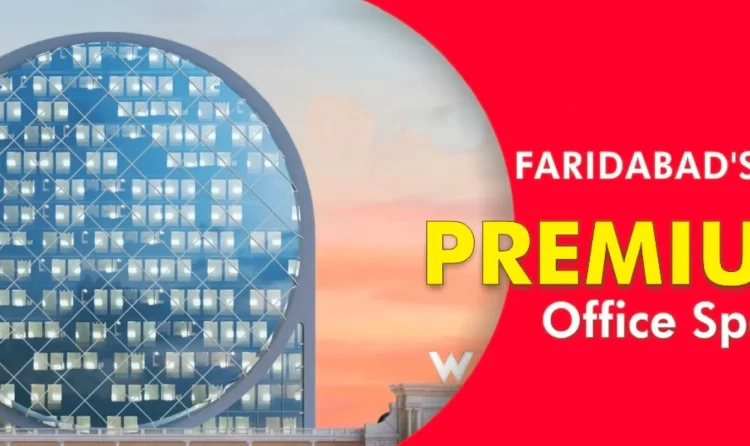 Omaxe Omaxsun premium office space building at Omaxe World Street Faridabad, Sector 79