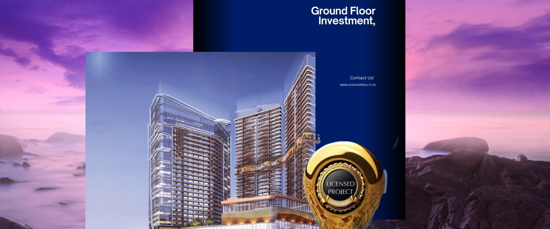 Upcoming projects in Faridabad – Navraj Retail retail and commercial hub