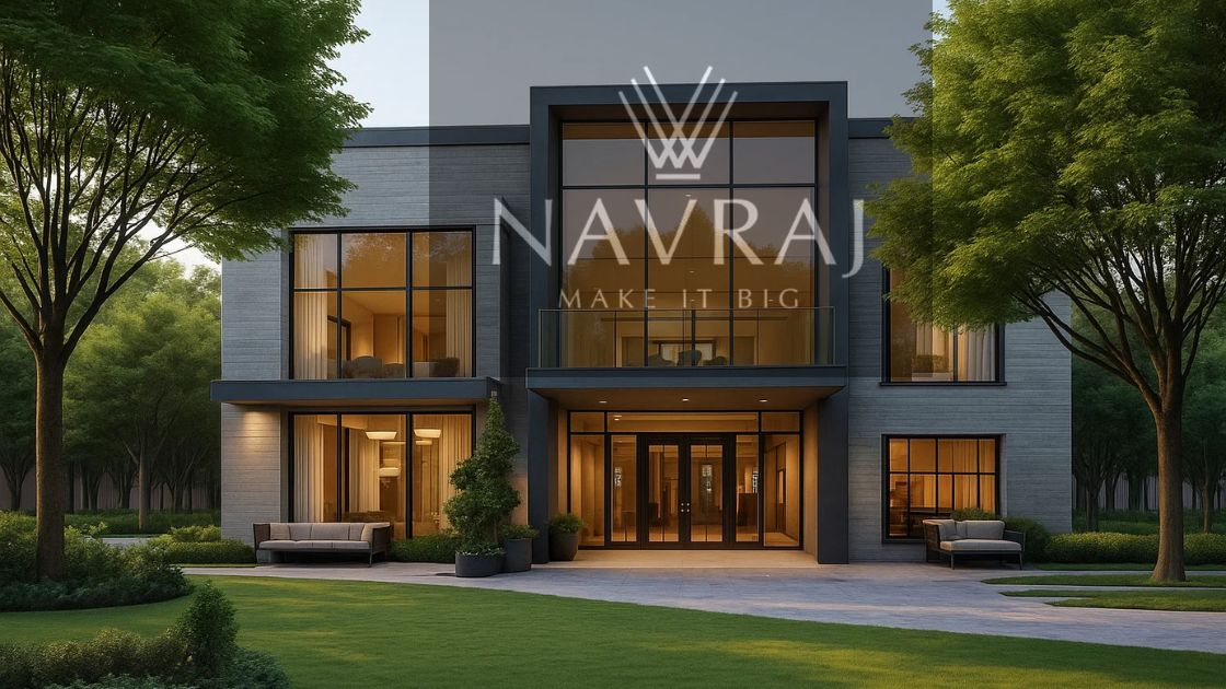 Modern clubhouse and swimming pool inside Navraj Smart City Faridabad offering premium lifestyle amenities