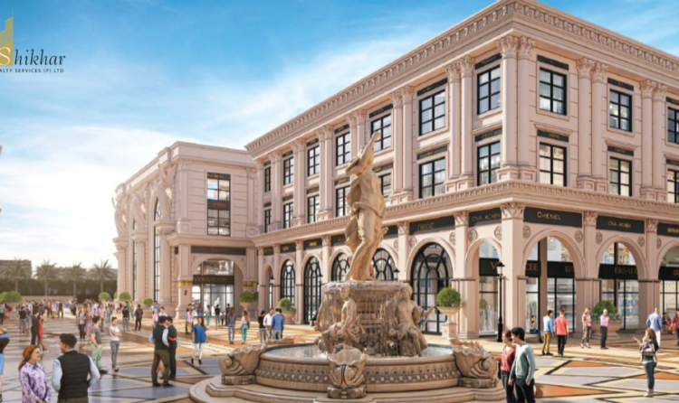 OMAXE City business hub featuring premium shop-cum-office spaces at Omaxe World Street, Faridabad.