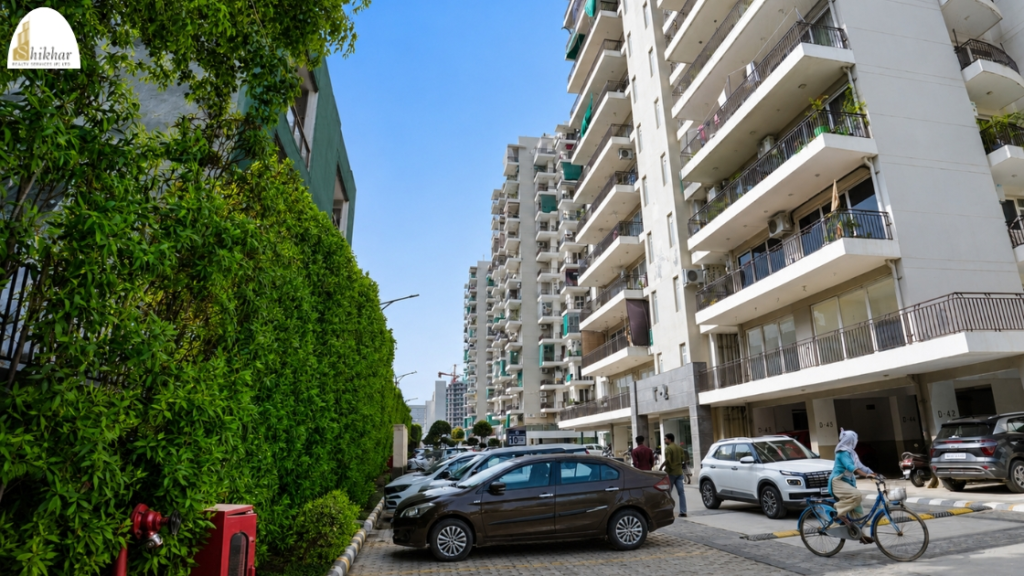RPS Auria Faridabad residential project in RPS City Sector 88 showcasing premium apartments, luxury lifestyle, landscaped gardens, spacious homes, and modern architecture by RPS Group.