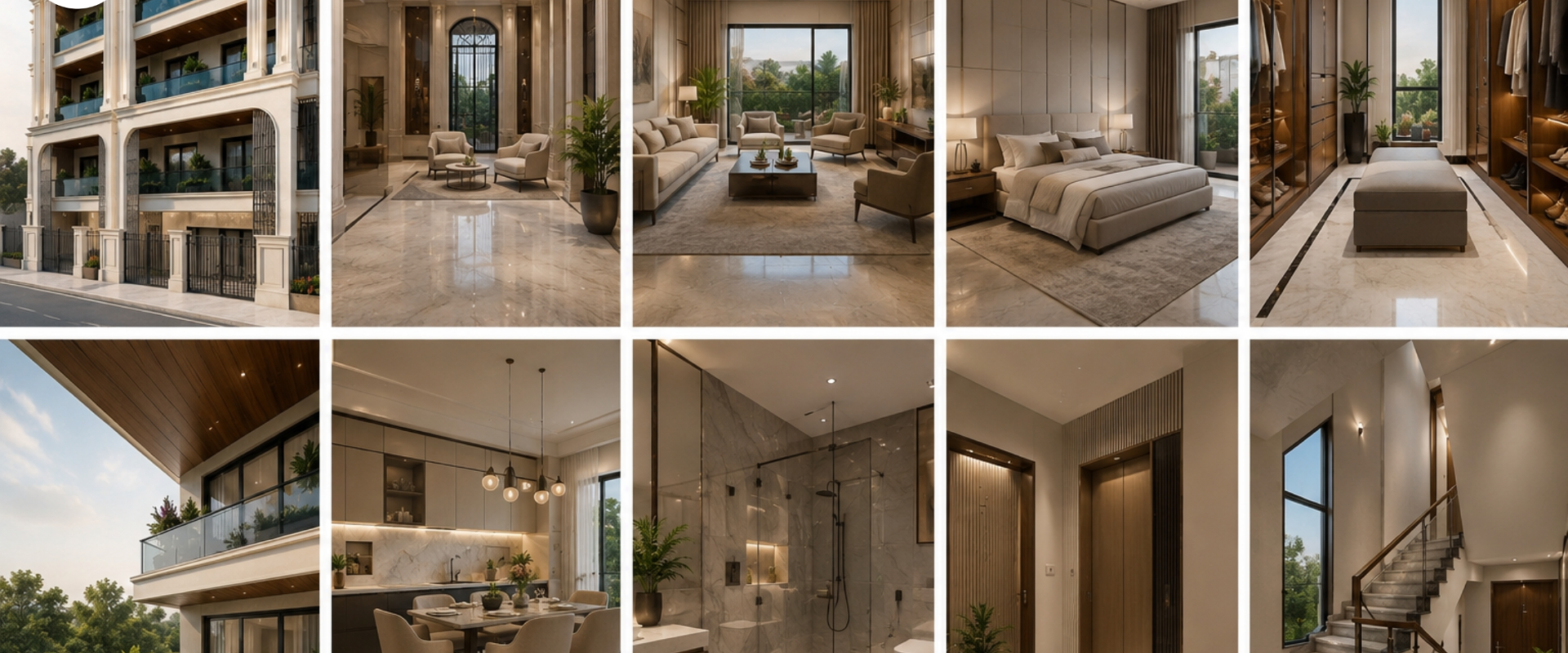 Luxury independent floors at Navraj Faridabad Sector 110