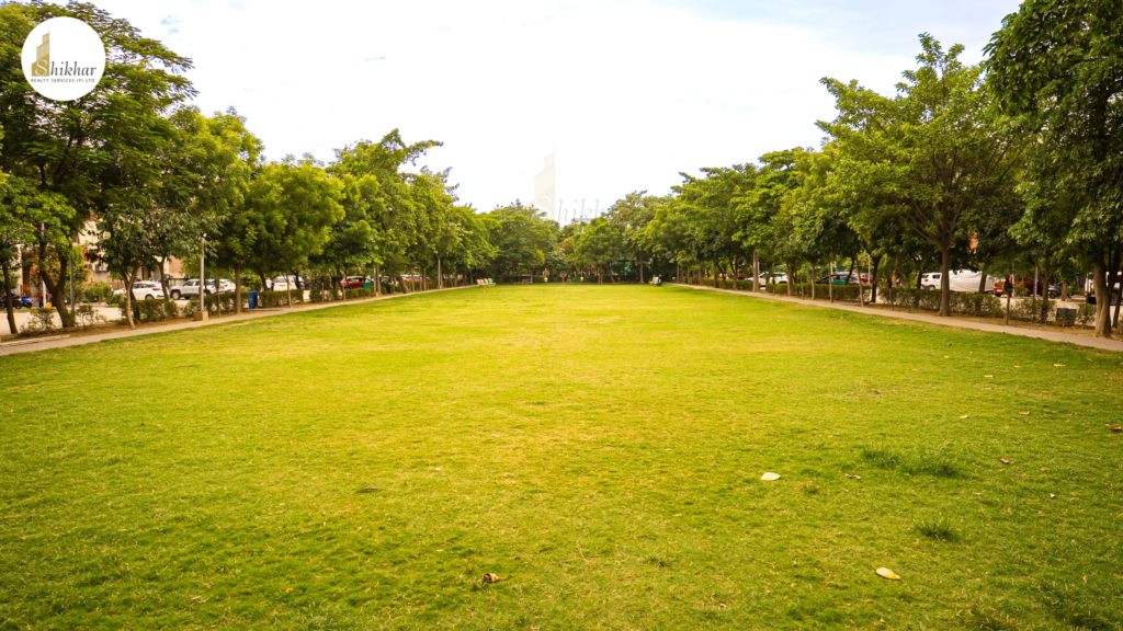 Location map of RPS Palms near major landmarks in Faridabad
