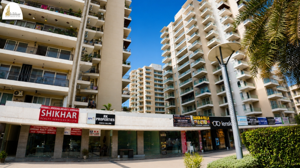 RPS Auria premium residential apartments in Sector 88 Faridabad with modern architecture, landscaped green spaces, and luxury lifestyle amenities