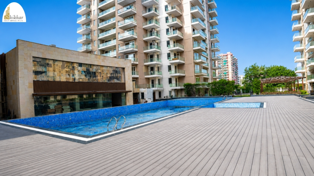 RPS Auria premium residential apartments in RPS City Sector 88 Faridabad featuring modern architecture, spacious homes, landscaped green spaces, and luxury lifestyle amenities