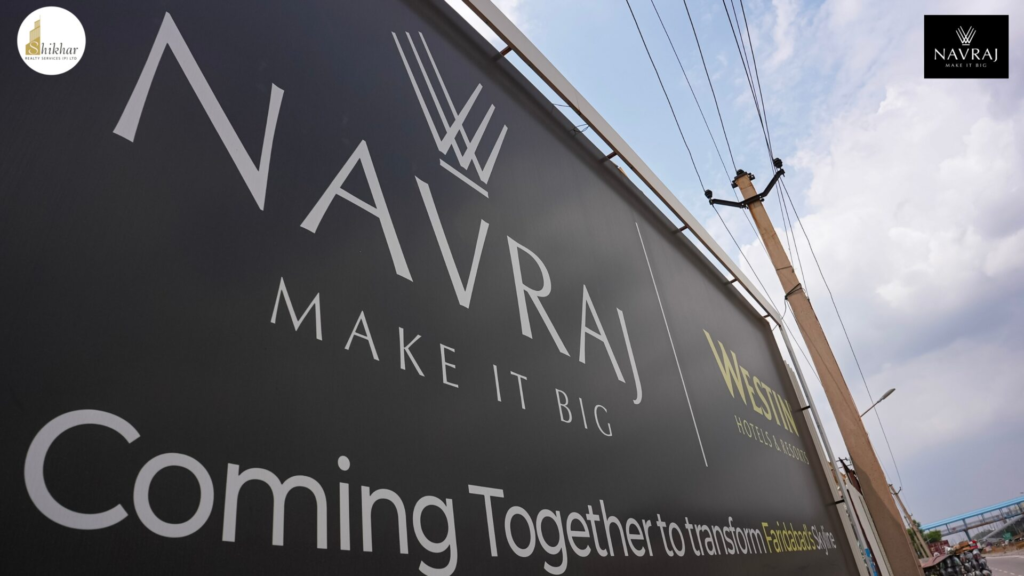 Three-side-open residence design at Navraj The Marq