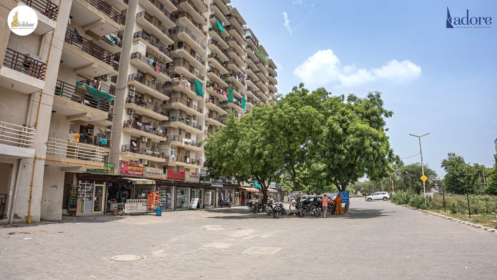 Adore Samriddhi apartment balcony Sector 89 Faridabad