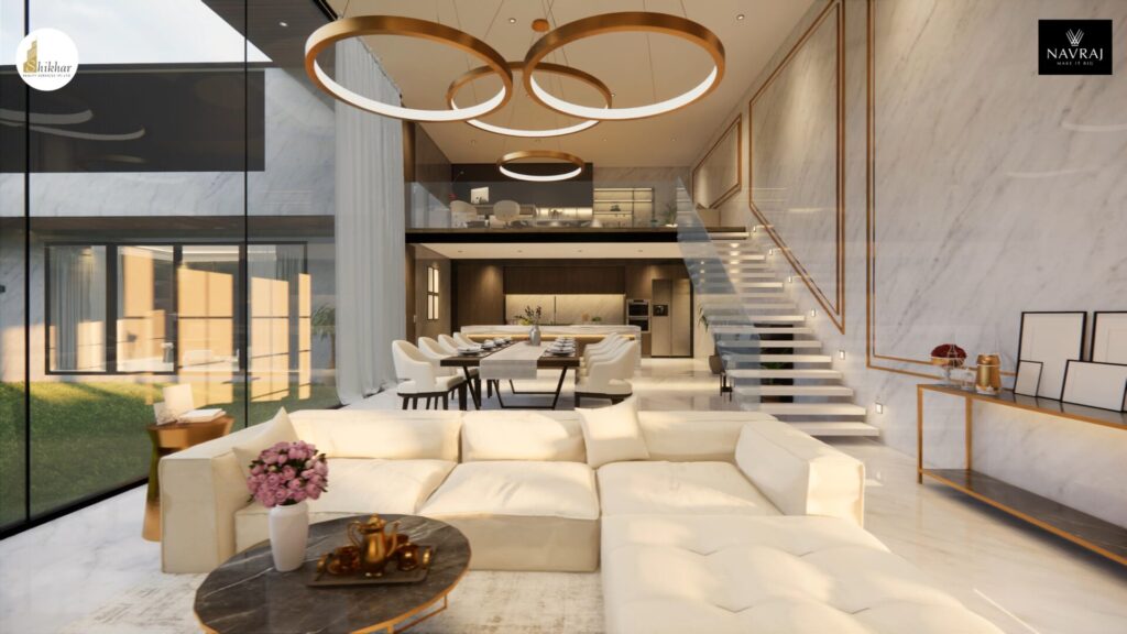Premium lifestyle spaces at Navraj The Marq Sector 20