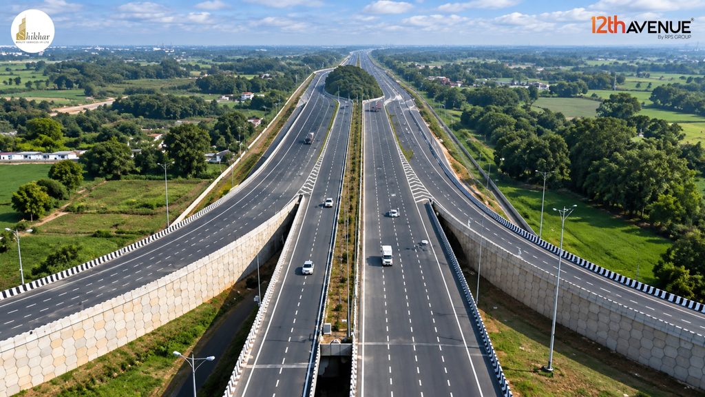 Delhi Mumbai Expressway connectivity near Faridabad