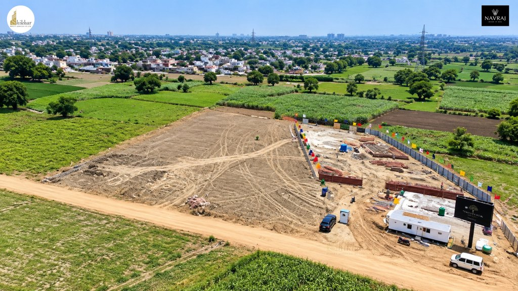 Landscaped parks and open green spaces at DMX Urban Greens