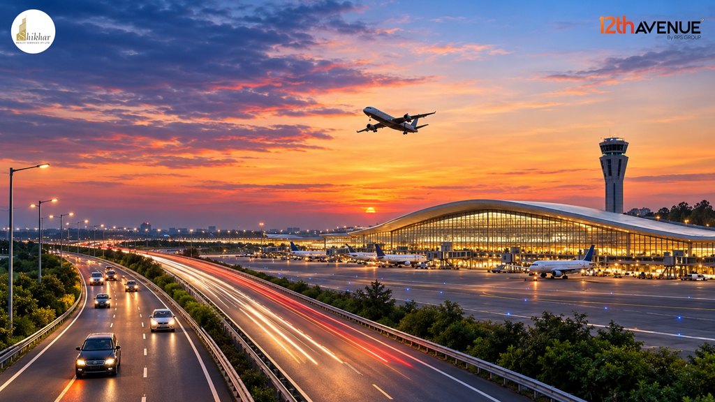 Jewar International Airport connectivity from Faridabad