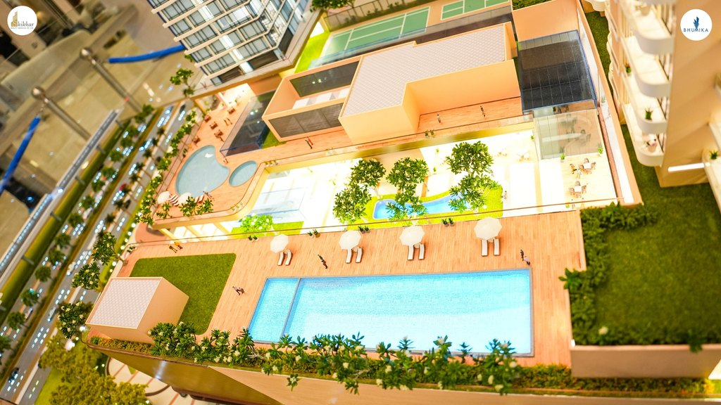 Bhumika Realty mixed-use complex featuring commercial and residential towers